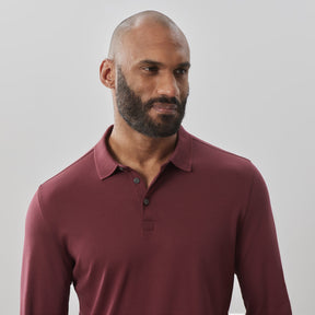 Polo honeycomb pour homme par Robert Barakett | Georgia RB01384 Baie | Machemise.ca, vêtements mode pour hommes