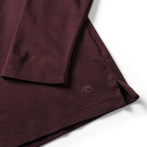 Polo honeycomb pour homme par Robert Barakett | Georgia RB01384 Cabernet | Machemise.ca, vêtements mode pour hommes