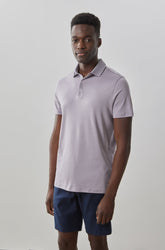 Polo honeycomb pour homme par Robert Barakett | Georgia RB11016 Poussière De Lilas | Machemise.ca, vêtements mode pour hommes