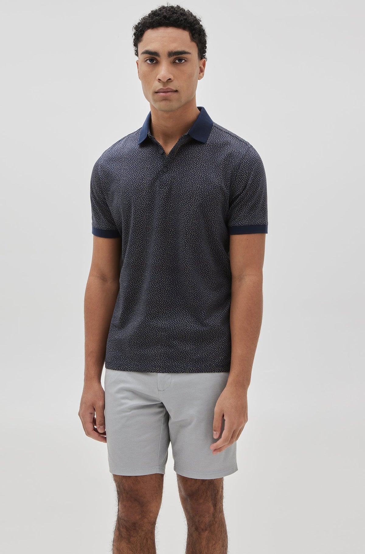 Polo pour homme par Robert Barakett | RB31118/Anvil Point Marine/Navy| Machemise.ca, vêtements mode pour hommes