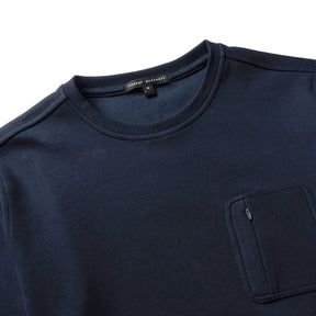 Chandail manches longues pour homme par Robert Barakett | Hanwell RB32089 NAVY | Machemise.ca, vêtements mode pour hommes