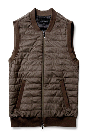 Veste sans manches pour homme par Robert Barakett | Renoir Polyfill RB32102 TAUPE | Machemise.ca, vêtements mode pour hommes