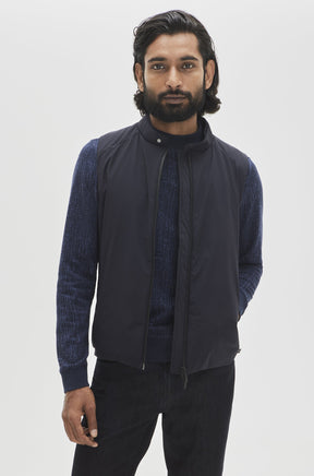 Veste sans manches pour homme par Robert Barakett | Loon Lake RB32335 NAVY | Machemise.ca, vêtements mode pour hommes