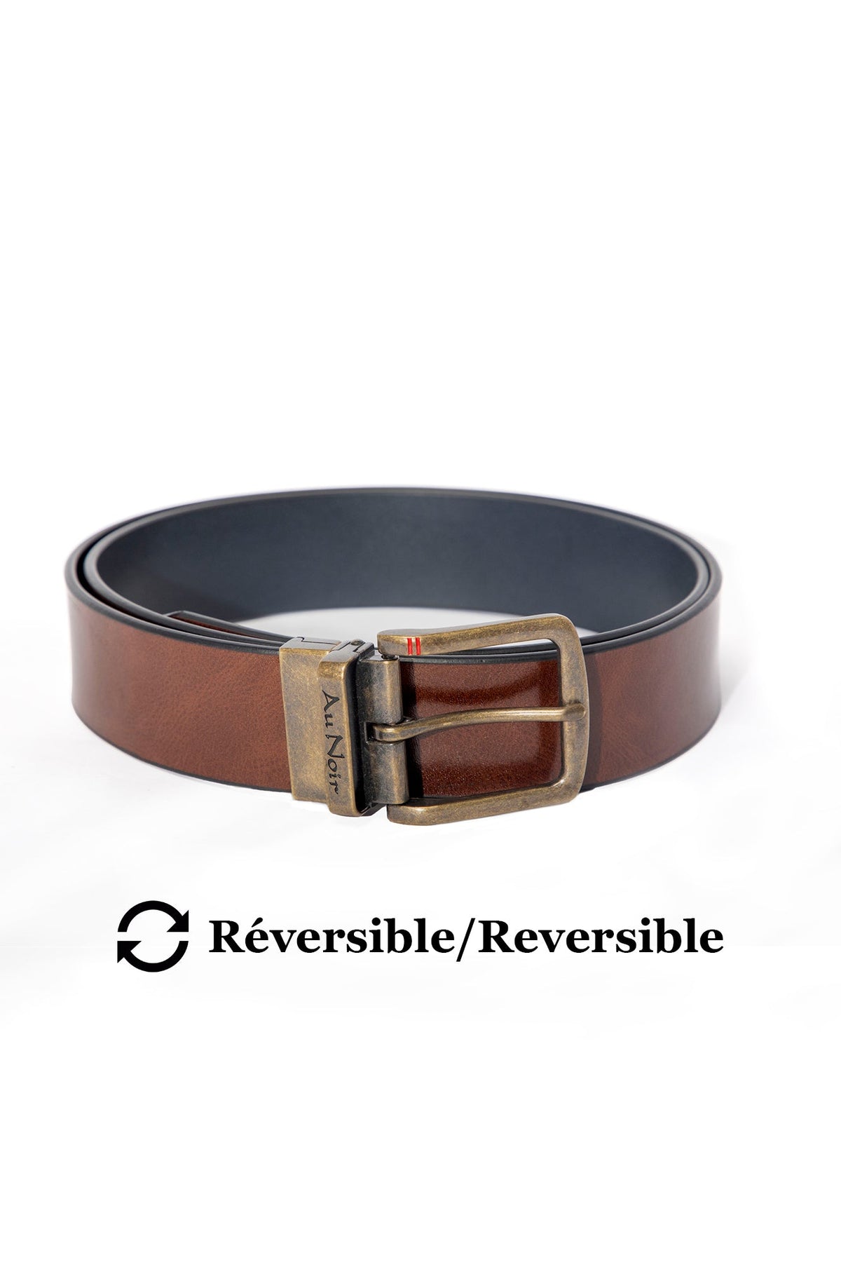 Ceinture pour homme par Au Noir | STRAUSS Bronze Marine | Machemise.ca, inventaire complet de la marque Au Noir