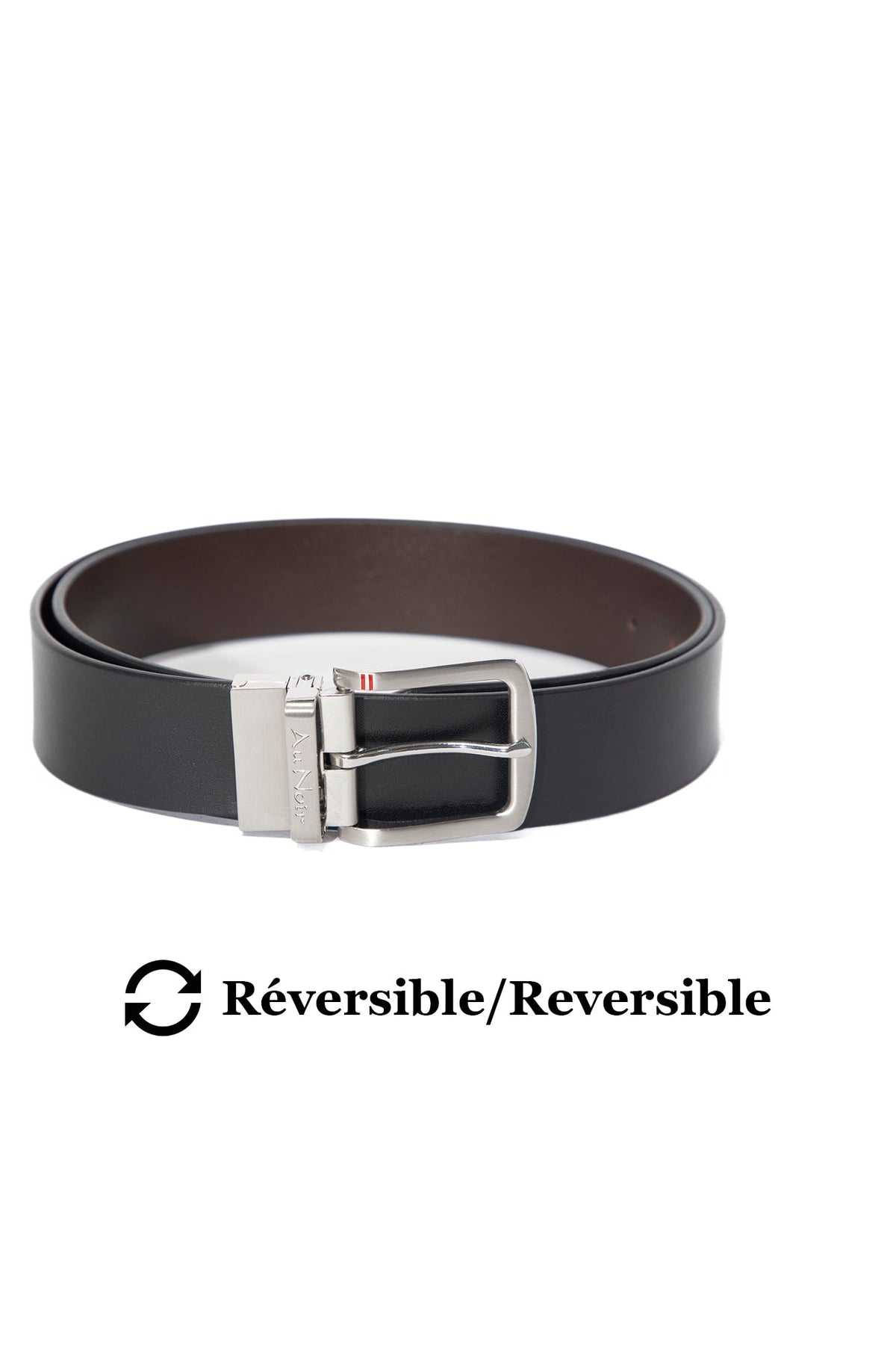 Ceinture pour homme par Au Noir | STRAUSS Black Brown Bronze | Machemise.ca, inventaire complet de la marque Au Noir