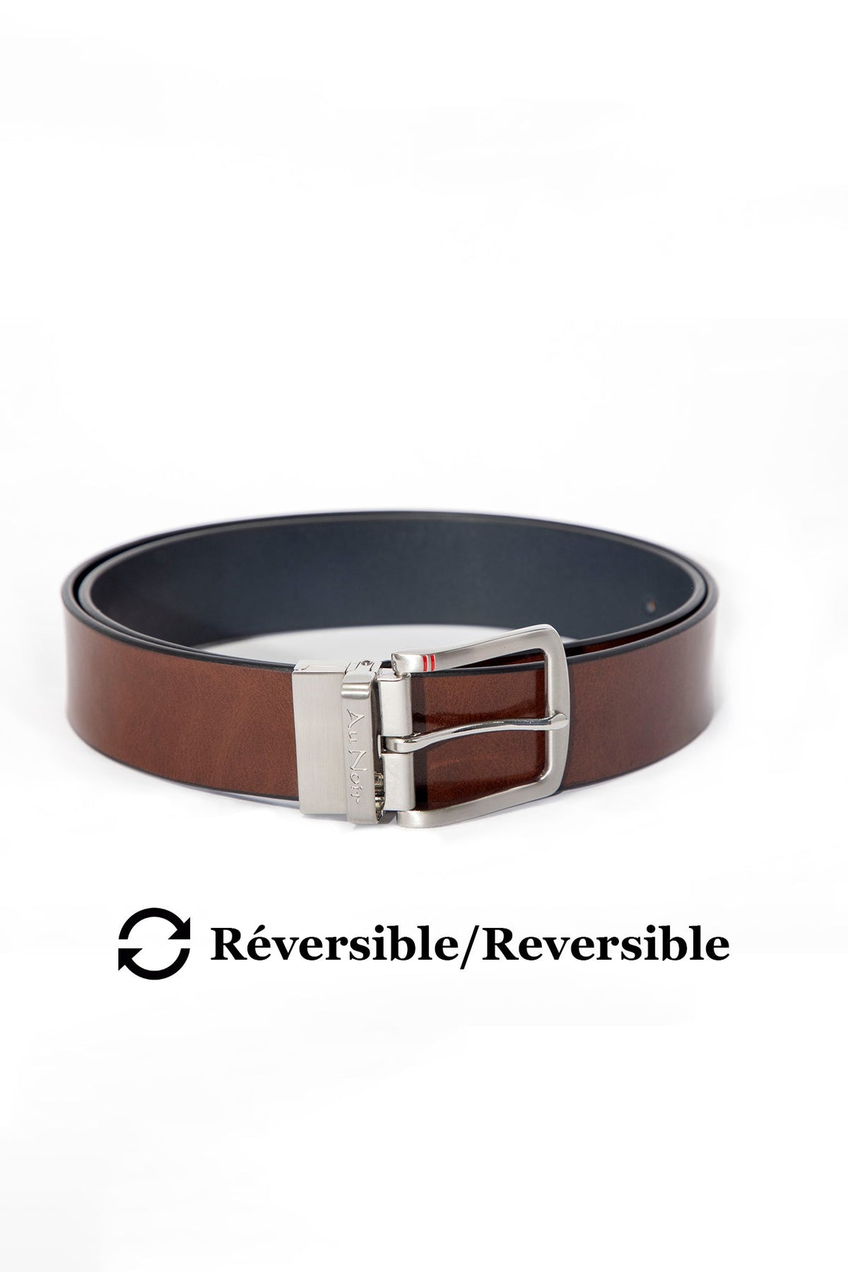 Ceinture pour homme par Au Noir | STRAUSS Bronze Marine Brossé | Machemise.ca, inventaire complet de la marque Au Noir