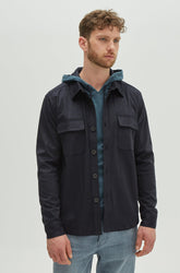 Chemise manches longues pour homme par Robert Barakett | Renoir RB21027 NAVY | Machemise.ca, vêtements mode pour homme //\\ Men's Long Sleeve Shirt by Robert Barakett | Renoir RB21027 NAVY | Machemise.ca, fashion clothing for men