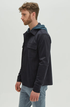 Chemise manches longues pour homme par Robert Barakett | Renoir RB21027 NAVY | Machemise.ca, vêtements mode pour homme //\\ Men's Long Sleeve Shirt by Robert Barakett | Renoir RB21027 NAVY | Machemise.ca, fashion clothing for men