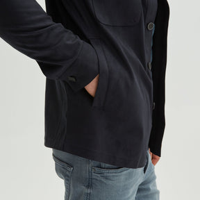 Chemise manches longues pour homme par Robert Barakett | Renoir RB21027 NAVY | Machemise.ca, vêtements mode pour homme //\\ Men's Long Sleeve Shirt by Robert Barakett | Renoir RB21027 NAVY | Machemise.ca, fashion clothing for men