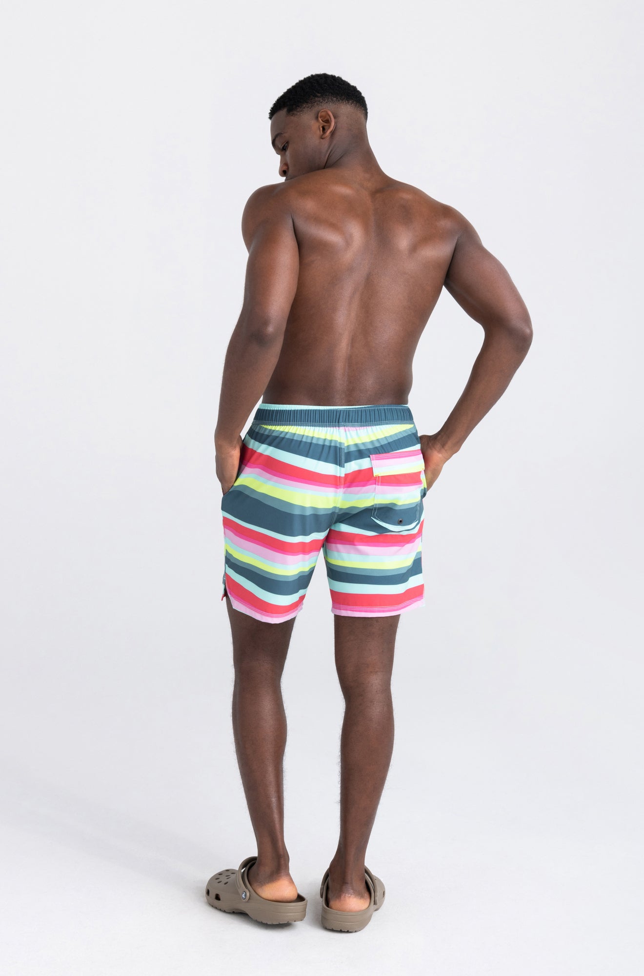 Maillot de bain pour homme par Saxx | Oh Buoy SXSW04L BMC MOTIF | Machemise.ca, vêtements mode pour hommes